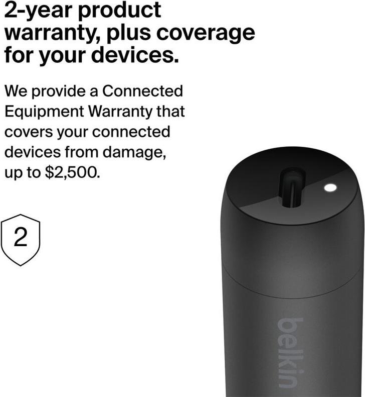 Belkin BoostCharge CCA004btBK 30 W USB-C Auto-Netzteil Schwarz
