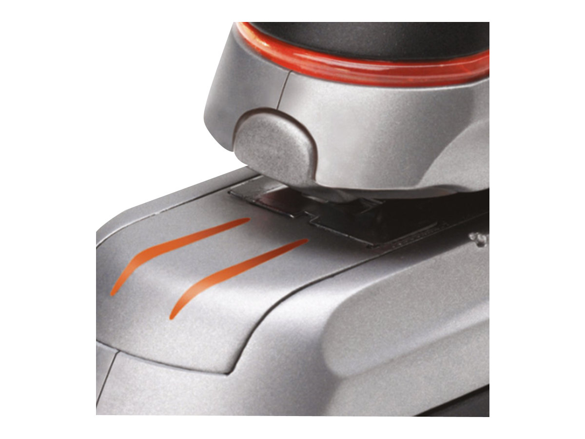 Rexel Optima 20 Elektrischer Hefter 20 Blatt Schwarz, Silber, Orange