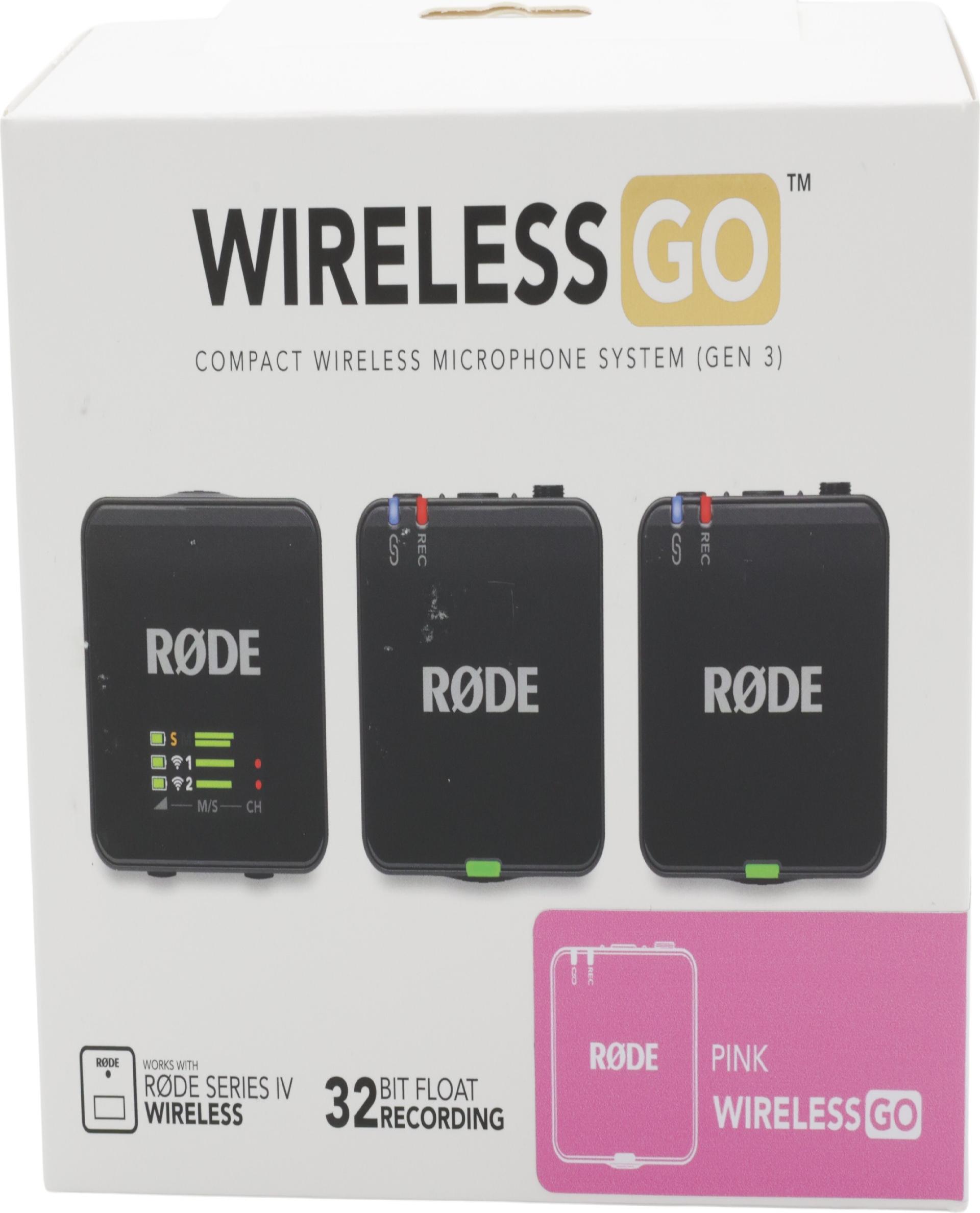 RODE Wireless GO Gen 3 Pink - Mikrofon (WIGOGEN3PIN)
