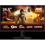 AOC Q27G41ZDF - 27 Zoll QHD OLED Monitor, 240Hz, 0.03ms, 2560x1440 (Q27G41ZDF)