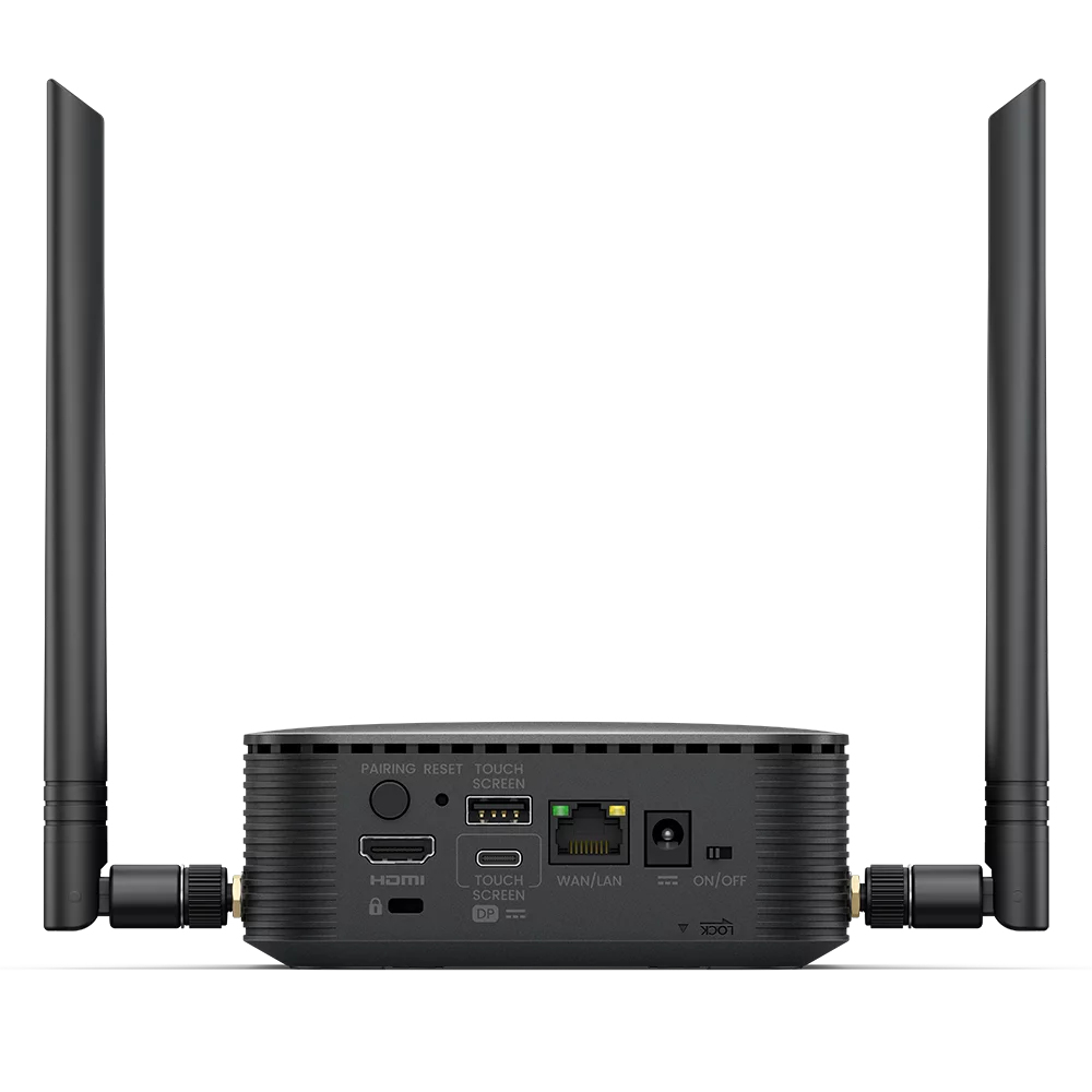 BenQ InstaShow WDC25 Kit Kabelloses Präsentationssystem HDMI USB-C 4K Schwarz