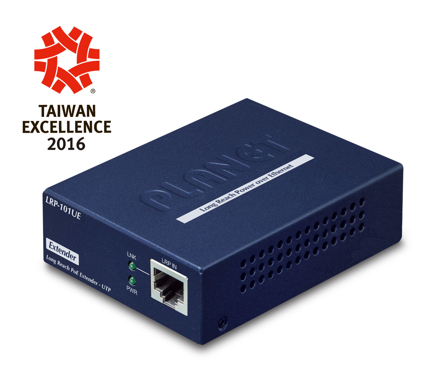 Planet PLANET LRP-101U-KIT Netzwerkextender 100 Mbps Blau