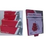 MAILmedia Universal-Versandverpackung Pack'n Post, Größe XS Innenmaße: (B)245 x (T)145 x (H)41 mm - 5 Stück (BP08802010)