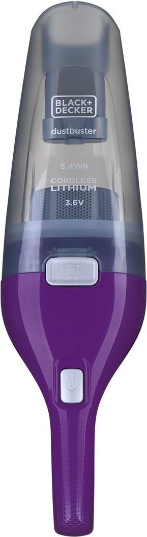 Black & Decker DustBuster NVC115W Handstaubsauger 11,5 min Grau, Violett