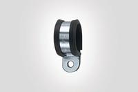 HellermannTyton AFCS63-GS/PVC-BK/ML Befestigungsschelle schraubbar 166-50608 Bündel-Ø-Bereich 63 mm (max) mit Chloropren-Schutzprofil Metall, Schwarz 1 St. (166-50608)