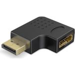 Goobay DisplayPort Angled Adapter 90° Right black (77131)
