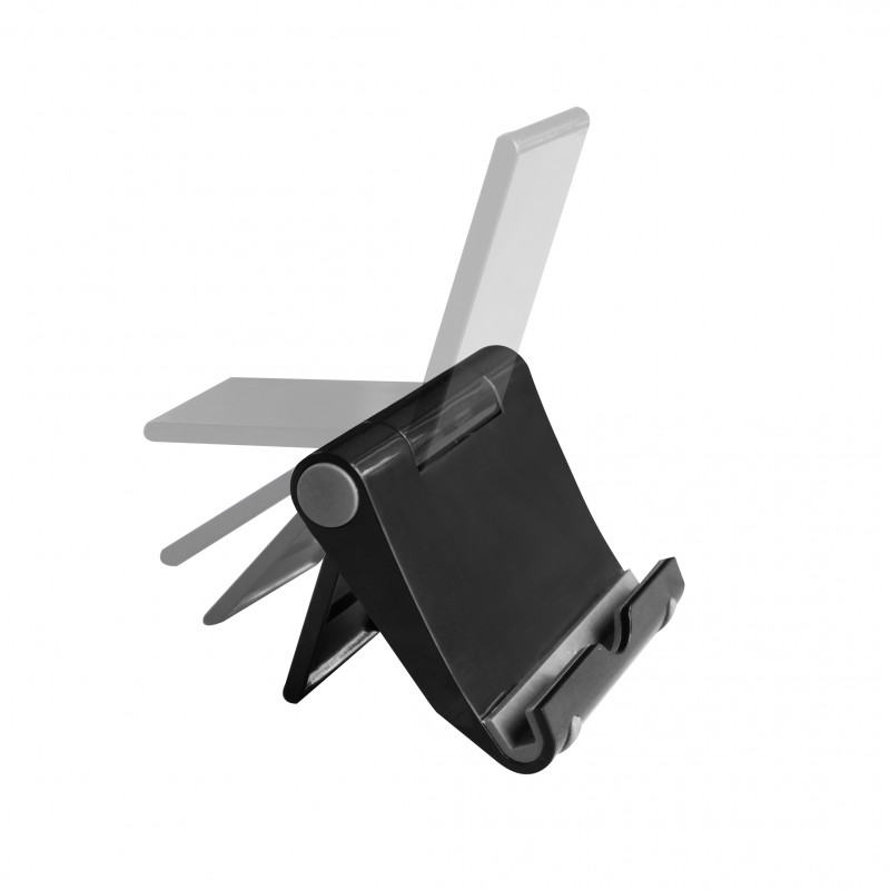 Reflecta 23234 Passive Halterung für E-Reader, Smartphone und Tablet 7"-10,1" 225° Schwarz