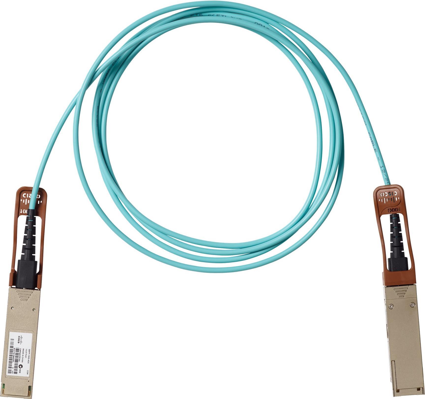 Cisco 100GBase Direktanschlusskabel (QSFP-100G-AOC3M=)