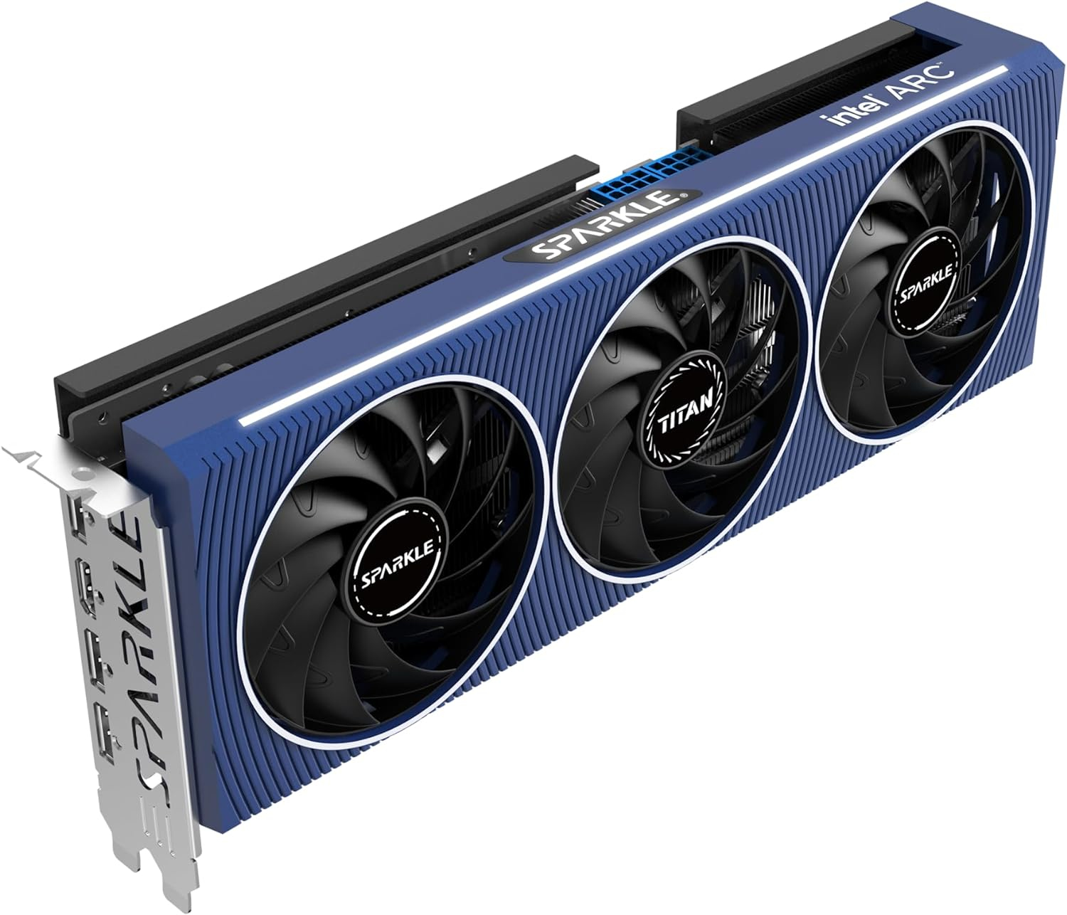 Sparkle SPARKLE Intel Arc A750 TITAN OC 8 GB GDDR6 Black, Blue