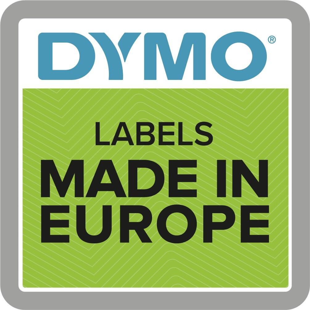 Dymo D1 Etikettenband 19 mm x 7 m Schwarz auf Gelb