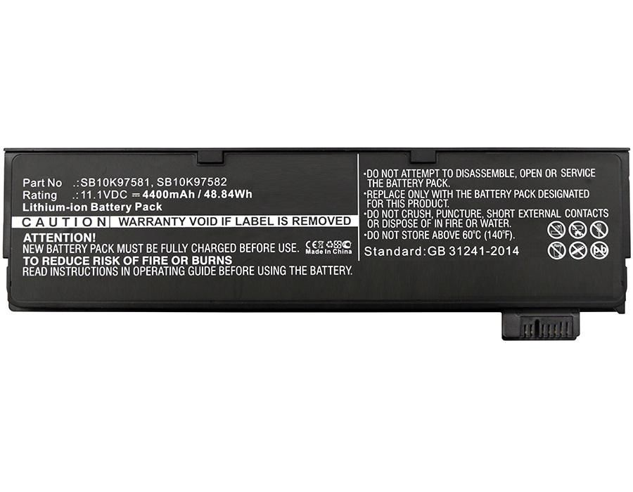 CoreParts MBXLE-BA0144 Laptop-Batterie 4400 mAh Schwarz