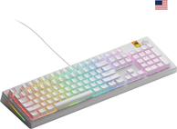 Glorious PC Gaming Race GMMK 3 HE 100% Custom Gaming-Tastatur - Pre-Built ANSI US Fox Switches (GLO-KB-GMMK3-100-PB-HE-W-WHT-US)