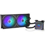 ENDORFY Navis F280 ARGB Computergehäuse All-in-One-Flüssigkeitskühler 14 cm Schwarz 1 Stück(e) (EY3B005)