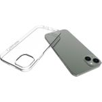 eSTUFF ES67100007. Etui-Typ: Cover, Markenkompatibilität: Apple, Kompatibilität: iPhone 14 Plus, Maximale Bildschirmgröße: 17 cm (6.7" ), Oberflächenfärbung: Monochromatisch, Produktfarbe: Transparent (ES67100007)