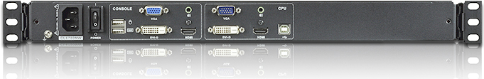 Aten CL6700MW 1U Schwarz Tastatur/Video/Maus (KVM)-Switch (CL6700MW-AT-XG-2XK06ITG)