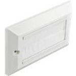 DeLOCK Cable Management Cover 146 x 86 mm with white Brush Strips (66496)