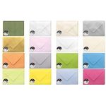 Pollen by Clairefontaine Briefumschlag C5, naturweiß 120 g/qm, Maße: 162 x 229 mm, pH-neutrales Papier, säurefrei - 1 Stück (56040C)