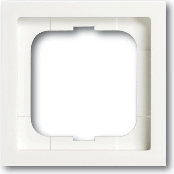 Busch-Jaeger 1754-0-4414. Produktfarbe: Weiß, Design: Schraubenlos, Markenkompatibilität: Busch-Jaeger. Breite: 80 mm, Höhe: 80 mm, Dicke: 1,1 cm (2CKA001754A4414)