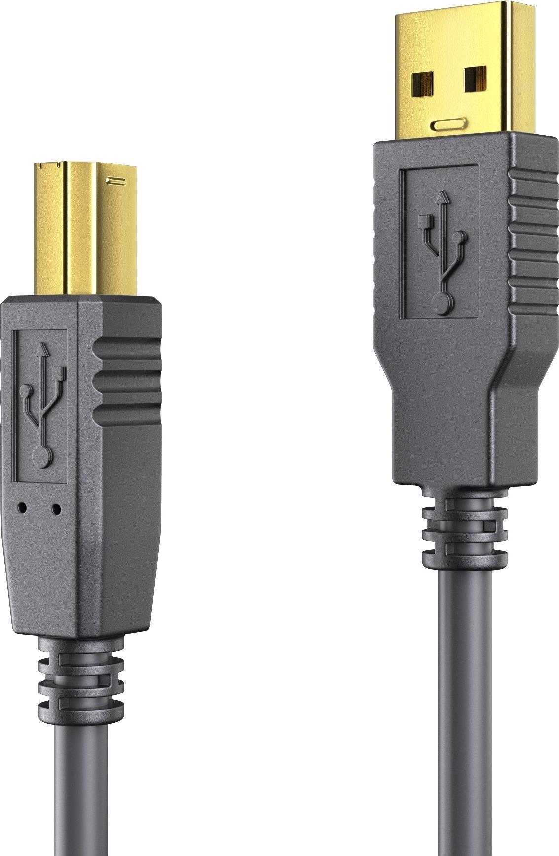 PureLink DS2000-050 USB Kabel 5 m USB 2.0 USB A USB B Schwarz (DS2000-050)