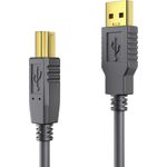 PureLink DS2000-050 USB Kabel 5 m USB 2.0 USB A USB B Schwarz (DS2000-050)