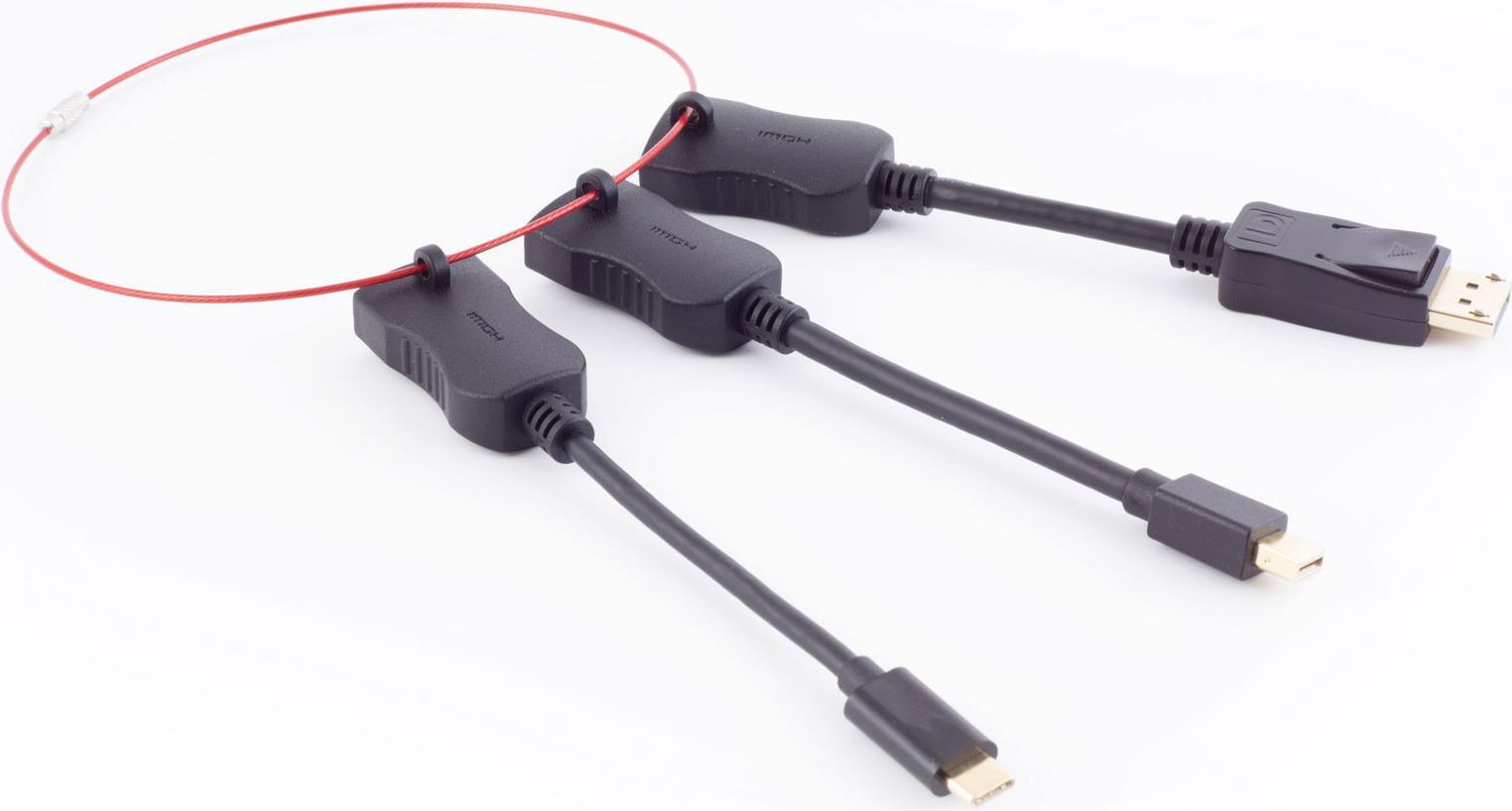 shiverpeaks HDMI-A Adapter Set, Displayport/ mini Displayport/ USB-C Stecker, 4K60Hz (BS10-01020)