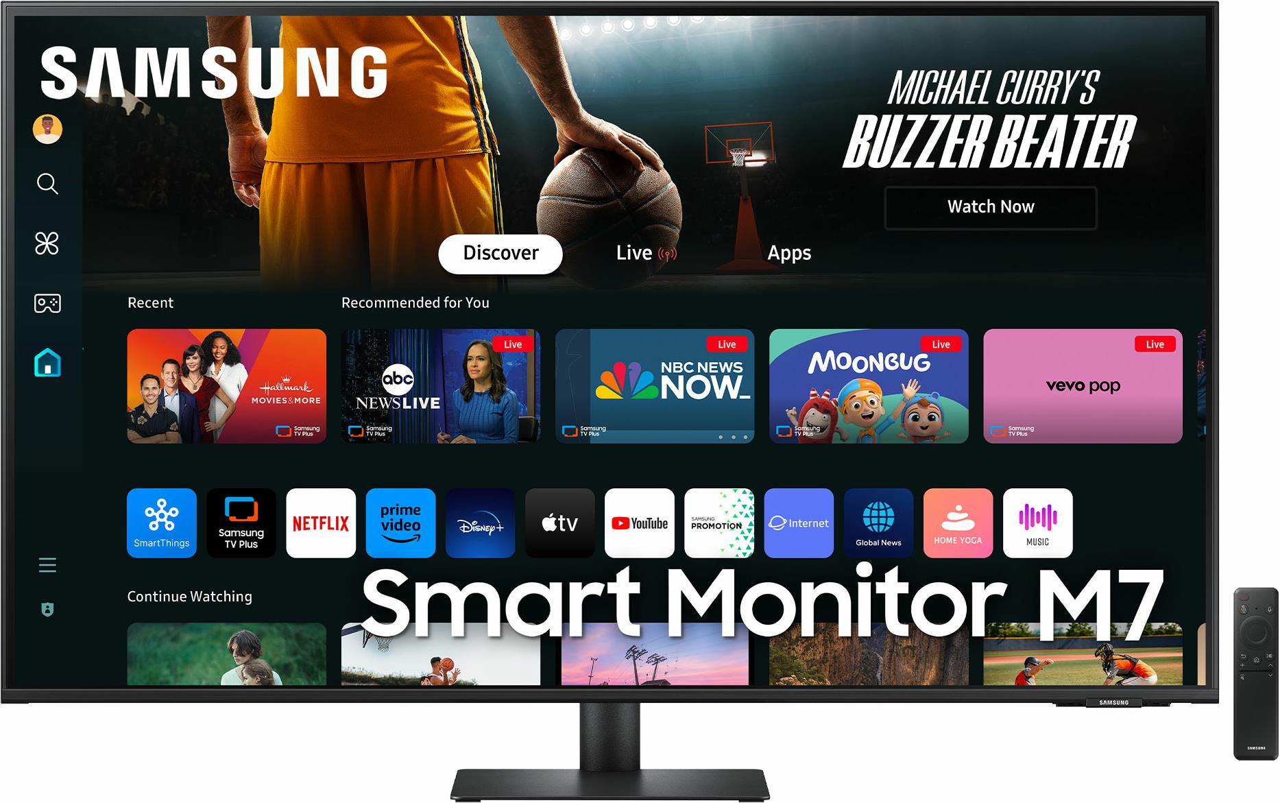 Samsung Smart Monitor M7 43" M70D UHD (LS43DM702UUXEN)