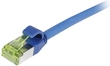 Synergy 21 Patchkabel RJ45 CAT6A 500Mhz blau S/FTP slimline rund d (S217939)