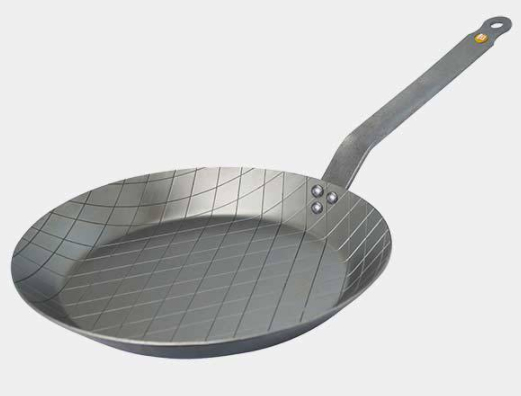 de Buyer Mineral B Element Steakpfanne 28 cm Edelstahl