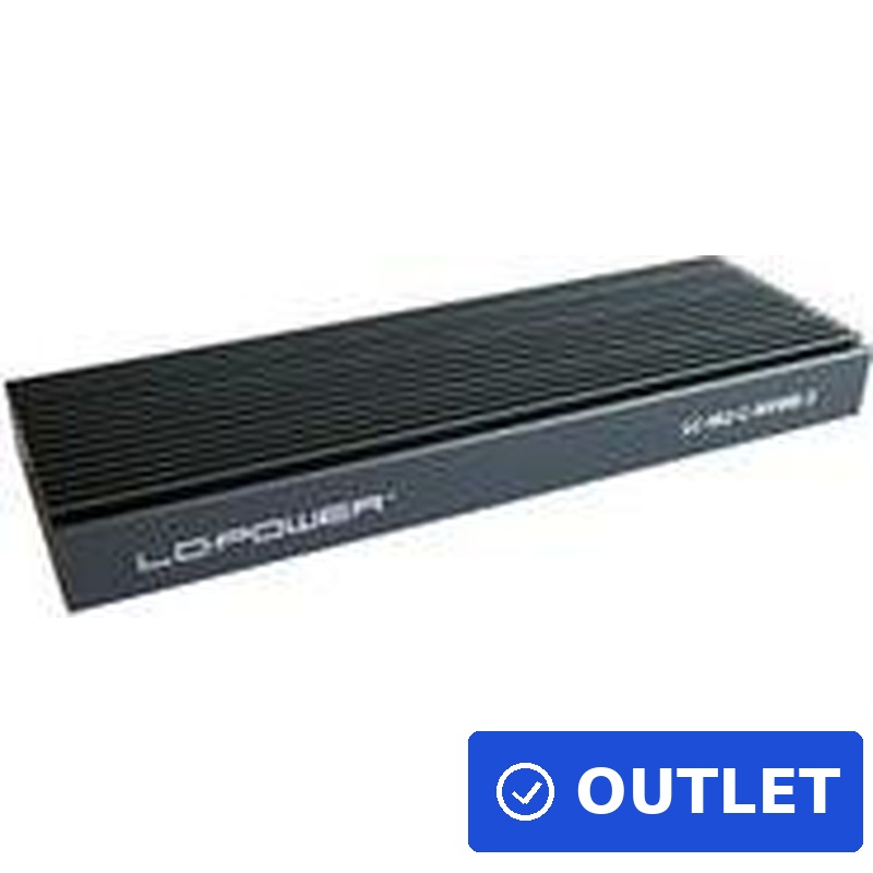 LC-Power USB3.2 LC-M2-C-NVME-3 f. M.2 SSD Laufwerks-Gehäuse - USB 3.0 (LC-M2-C-NVME-3) (B-Ware)