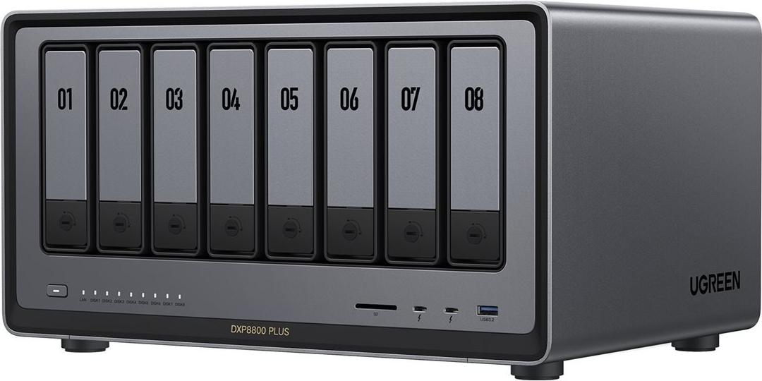 Ugreen Network Attached Storage NAS DXP8800 Plus EU Diskless - NAS (35127B)