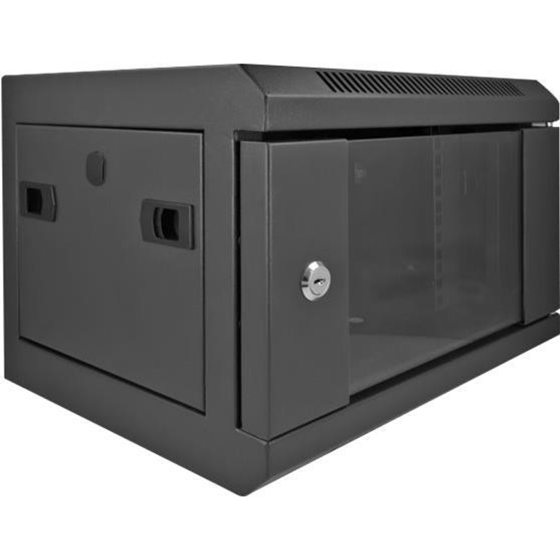 DeLOCK Gehäuse geeignet für Wandmontage Schwarz 43379 