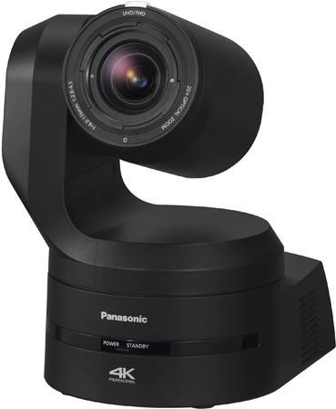 PANASONIC AW-UE160 4K UHD 60p PTZ-Kamera mit Weitwinkelobjektiv und Schwenk- und Neigefunktion (20-fach optischer Zoom | 2.160/60p | OIS + EIS Bildstabilisator | 12G-SDI/3G-SDI/SFP+/HDMI/USB | NDI|HX | SRT & ST2110 | PoE++) (AW-UE160KEJ)