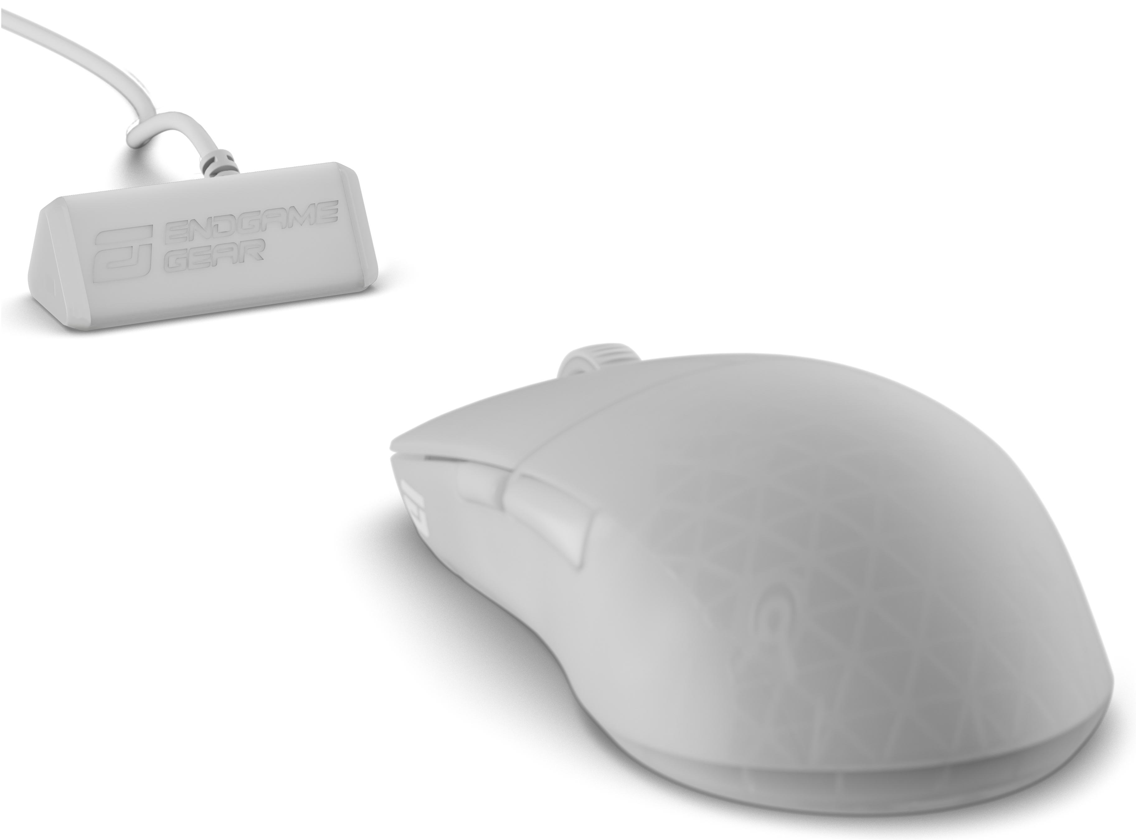Endgame Gear XM2w 4k v2 Gaming Maus 30000 DPI Optisch White Frost