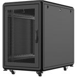 Lanview RSL16U61BL Rack 16U Schwarz (RSL16U61BL)