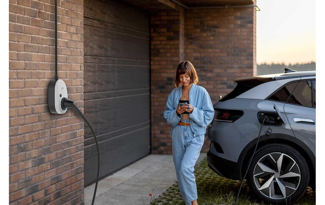 go-e Gemini Charger Gemini 2.0 22 kW Ladestation Schwarz, Weiss