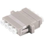 shiverpeaks ®-BASIC-S--LWL-Verbinder, LC-LC, Quad, beige (BS07-60044)