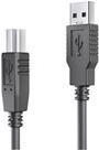 PureLink - USB-Kabel - USB Typ A (M) bis USB Type B (M) - USB 3.1 Gen1 - 20 m - rund - Schwarz