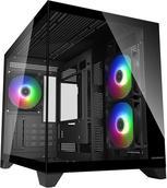 Cougar Gehäuse Mini-Tower FV150 ARGB Schwarz (CGR-2QA6B-RGB)