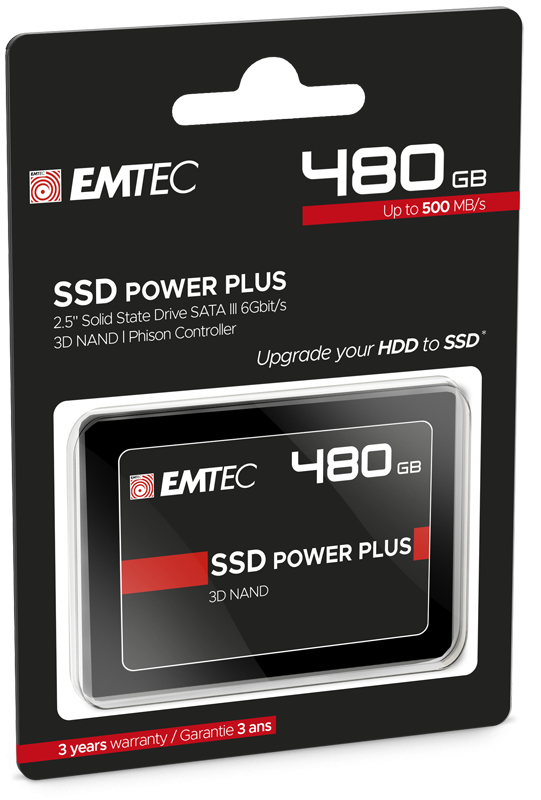 Emtec X150 Power Plus 480 GB 2.5" SATA SSD