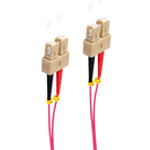 shiverpeaks BS77918/4. Kabellänge: 5 m, Lichtleitertyp: OM4, Anschluss 1: SC, Anschluss 2: SC, Lochdurchmesser: 50 µm, Vollduplex, Kabelfarbe: Violett (BS77918/4)