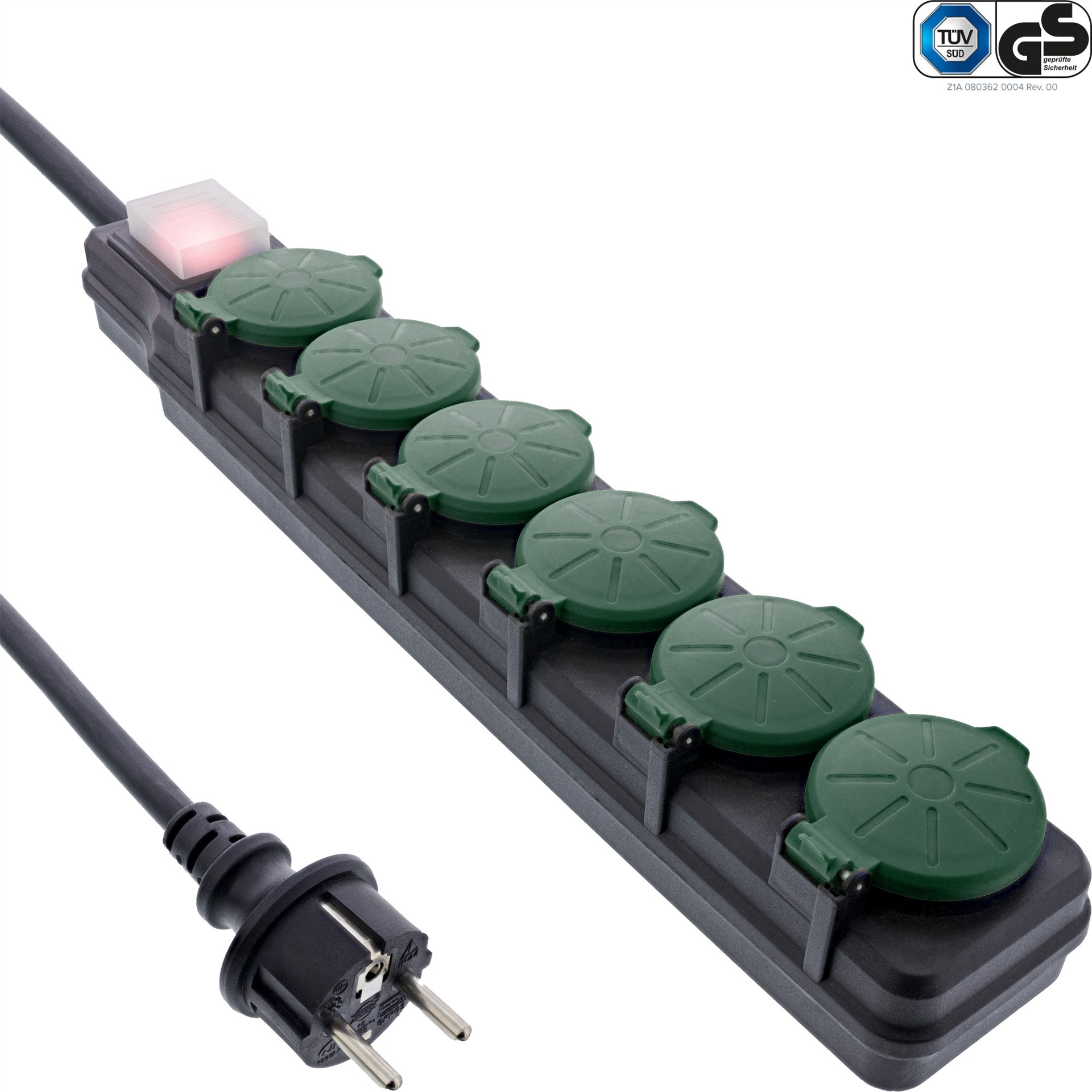 InLine Outdoor-Steckdosenleiste (16496T)