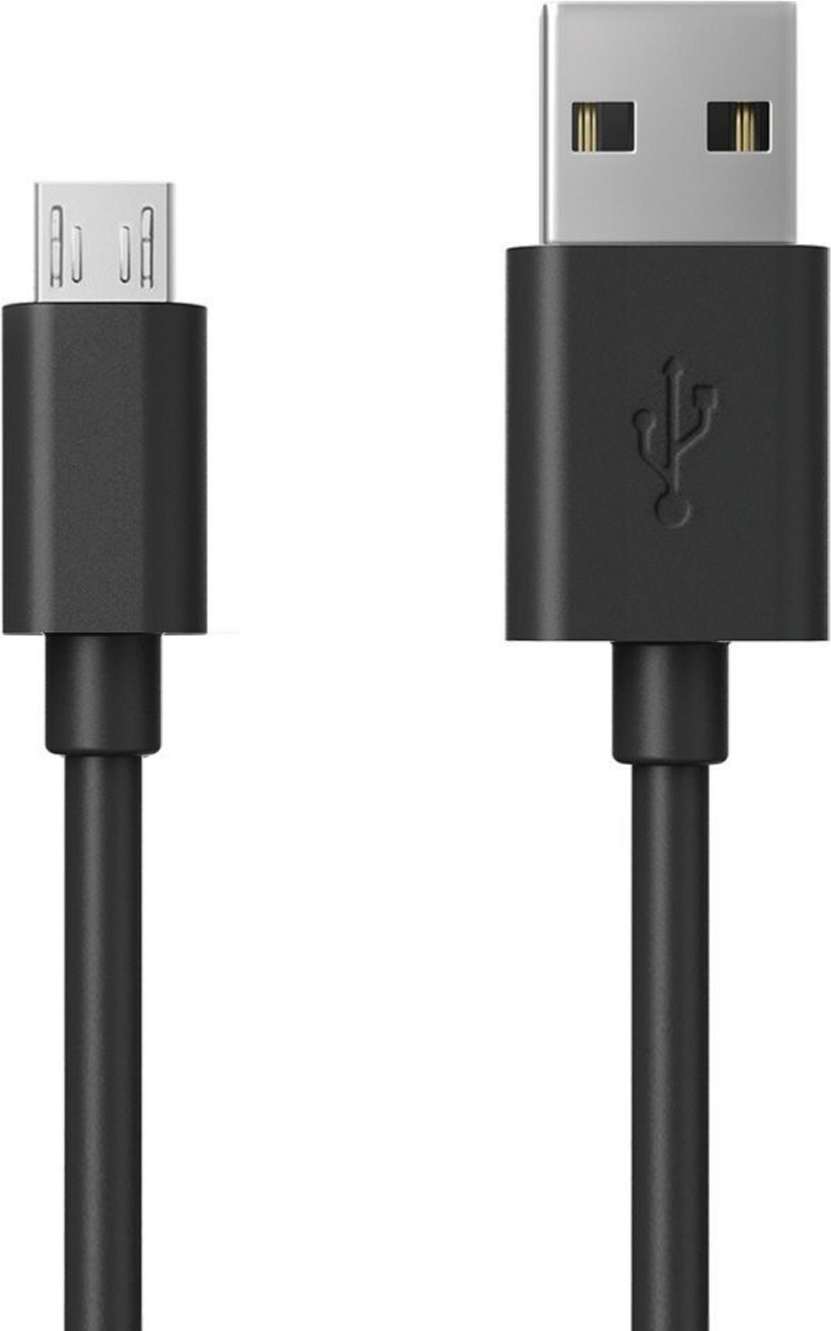 RealPower 255651 USB Kabel 0,6 m USB 3.2 Gen 1 (3.1 Gen 1) USB C Micro-USB A Schwarz (255651)