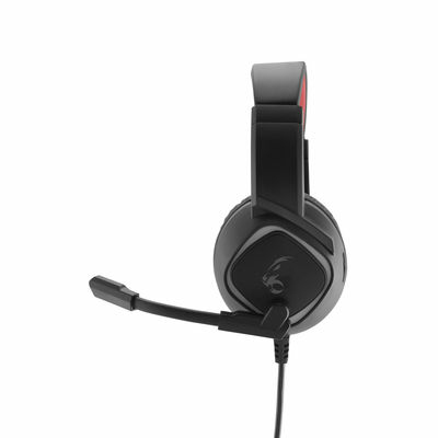 MediaRange MRGS301 Gaming Headset 7.1 USB Schwarz, Rot