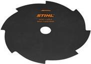 Stihl 40017133803 Grasschneideblatt 8 Schneiden 230 mm, schwarz (40017133803)