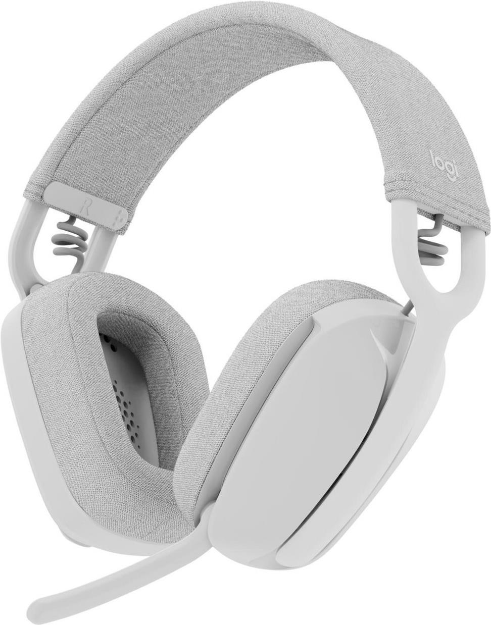 Logitech Zone Vibe 100 Kabelloses Bluetooth Headset Off-White