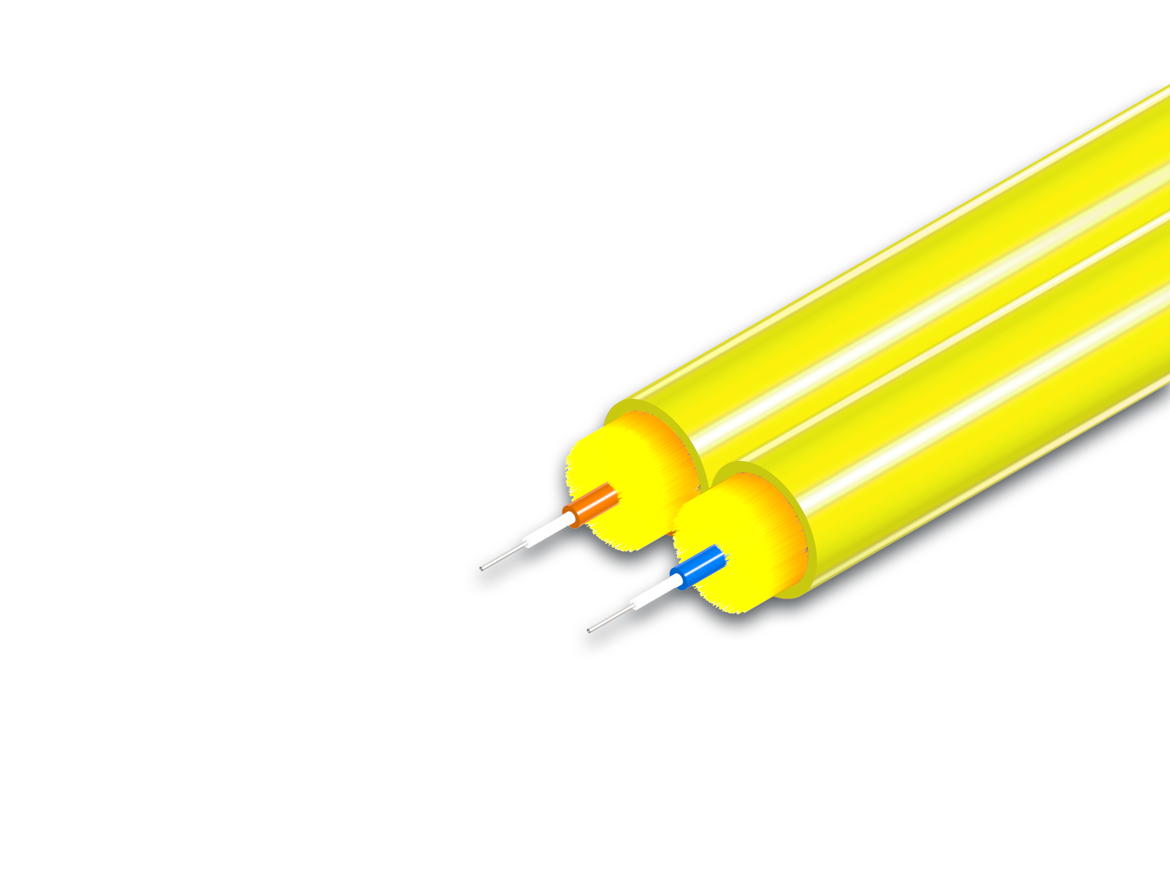 Lightwin LDP-09 LSH-LC 3.0 Duplex LWL-Patchkabel Singlemode OS2 3 m Gelb
