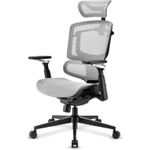 Sharkoon OfficePal C50M Bürostuhl schwarz-grau gepolstert Netzrückenlehne 120 kg