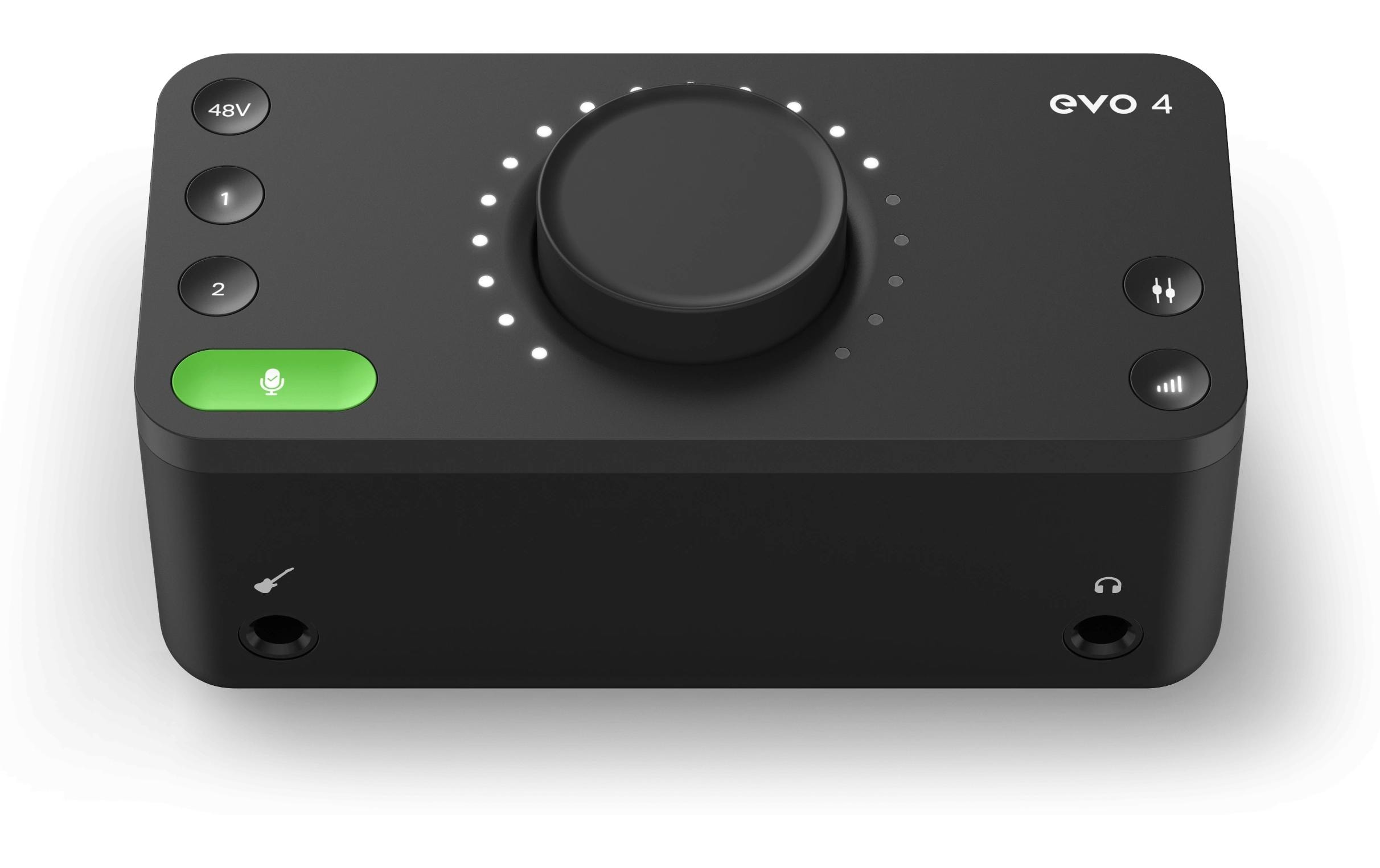 Audient EVO 4 USB-Audio-Interface 2x2 USB Typ-C Schwarz