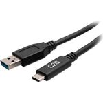 C2G 15,20cm (6")  Kabel USB-C® Stecker auf USB-A Stecker (C2G28874)