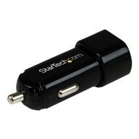 StarTech.com 2 PORT USB CAR CHARGER FOR Dual USB KFZ-Ladegerät - 17 Watt / 3,4 A (USB2PCARBK)